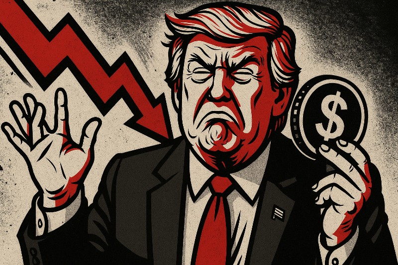 Donald Trump erklärt den Dollar für dumm – und sich gleich mit