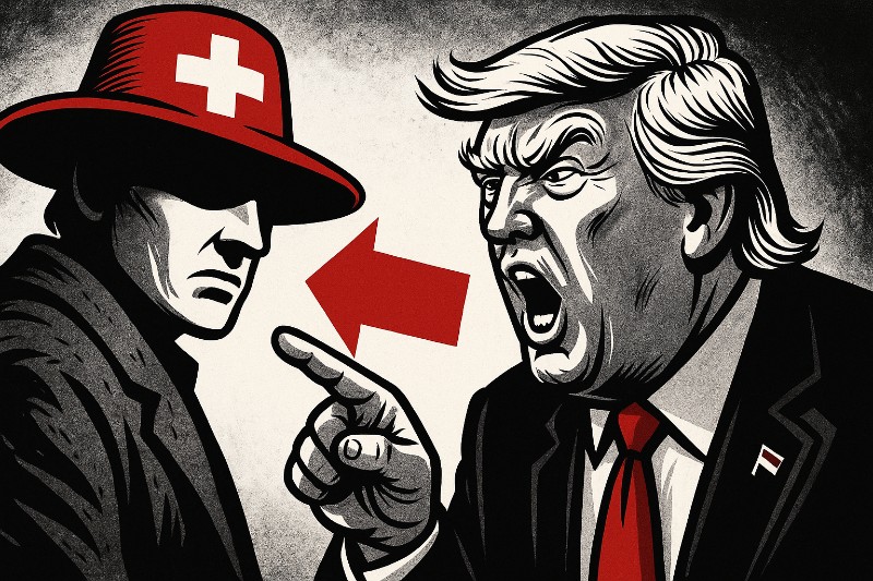 Trump vs. Schweiz – Wenn die Eidgenossen zur neuen Achse des Bösen erklärt werden