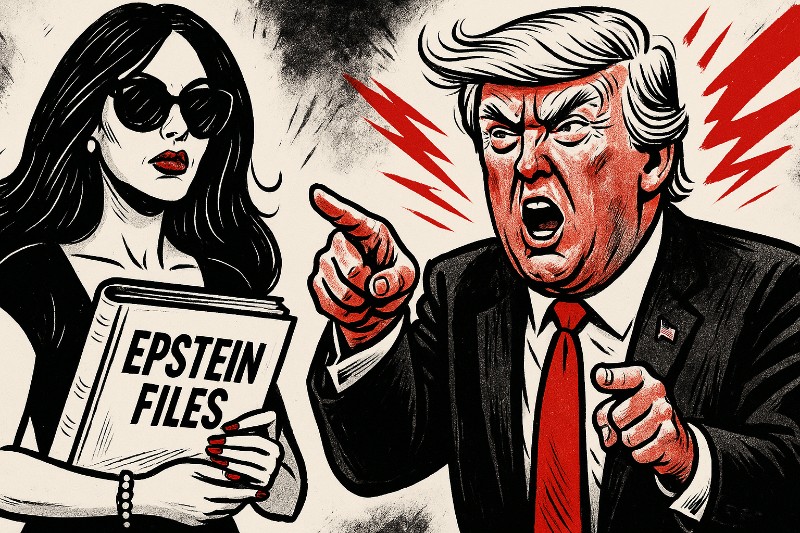 Donald Trump & Pam „Blondi“ Bondi: Der tiefe Staat, der tiefer liegt als ihr Dekolleté