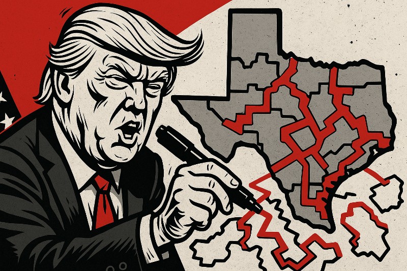 Trumps neue Wahlkarte: Amerika nach Zahlen, Hautfarbe und Wahnsinn