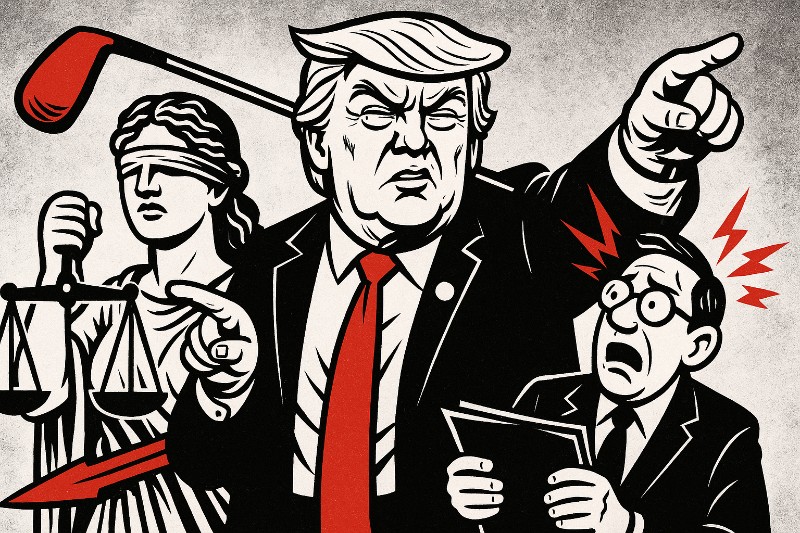 Präsidentengolf statt Staatsanwalt – Wie Donald Trump die Justiz abschaffte und Jack Smith zum Sündenbock machte