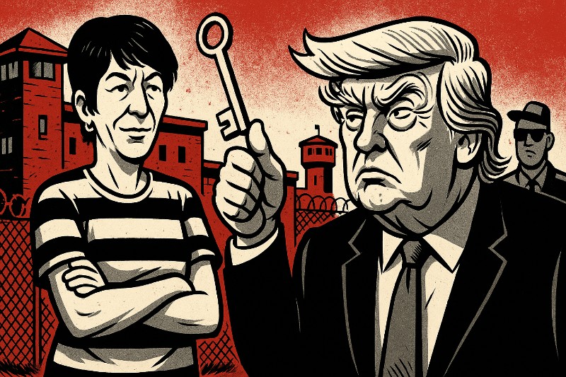 Trump & Maxwell: Das texanische „Kuschel-Knast-Komplott“