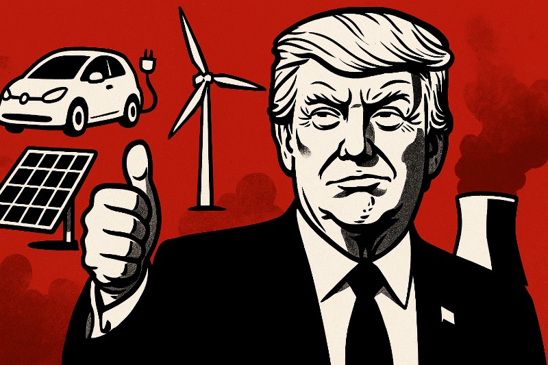 „One Big Beautiful Bill“ – Trumps Schönheits-OP fürs Klima: Fettabsaugung bei Windkraft, Botox für Atomkraft