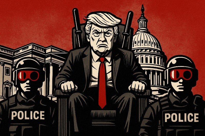 „Operation Schwachsinn“ – Trump übernimmt D.C., weil Gotham schon besetzt ist