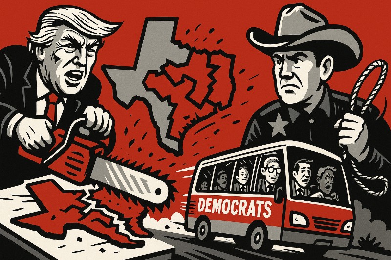 Texas – Wo Demokratie zur Bastelstunde wird und Abgeordnete Verstecken spielen