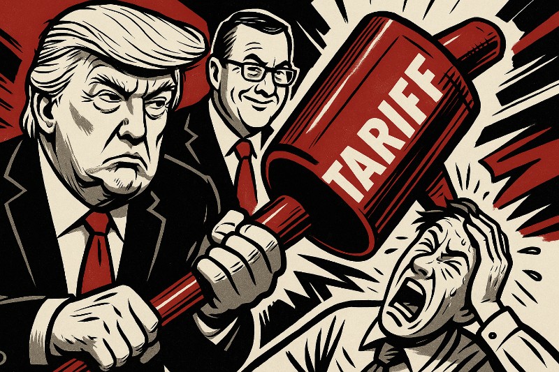 Donald Trumps Wirtschaftsmärchen: Zölle, die aus dem Nichts kommen – und doch direkt aus deiner Brieftasche