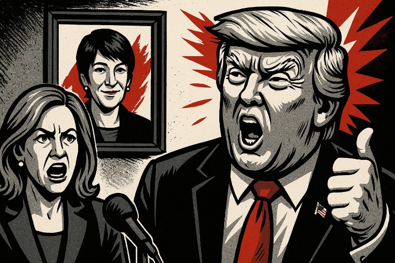 Trump und die Maxwell-Frage – Amerikas moralischer Rutschbahn-Test