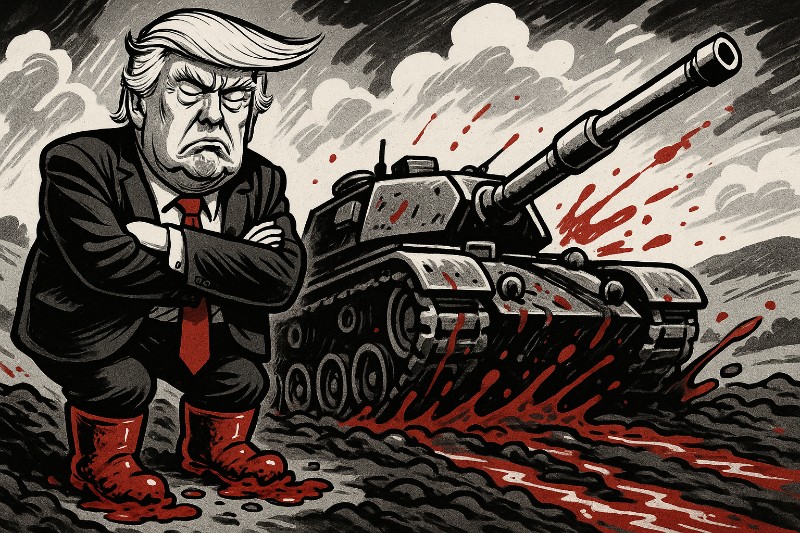 Der große Matschkrieg – oder: Wie Donald Trump die Ukraine in ein Offroad-Abenteuer verwandelte