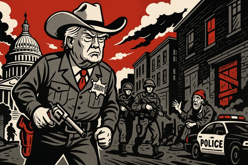 Washington im Belagerungszustand – Sheriff Trump sattelt auf