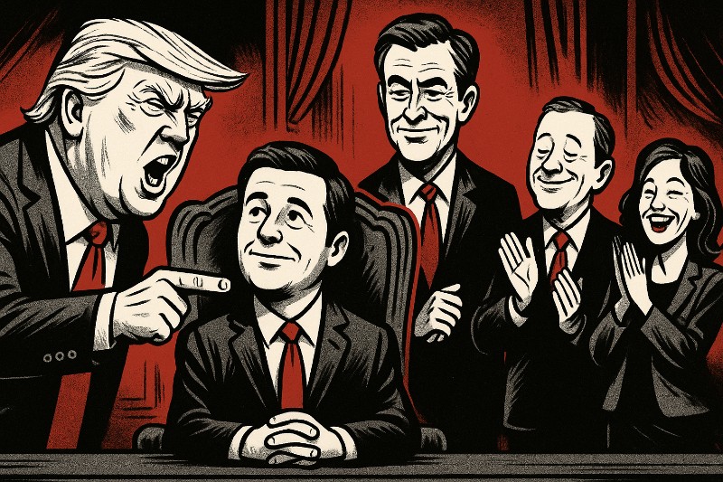 Der designierte Thronfolger – JD Vance, der Mann, der den MAGA-Mantel warmhält, bis der Kaiser sich entscheidet, ob er je abtritt