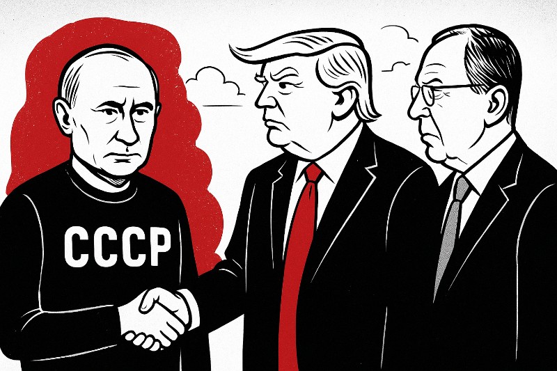 Strickjacken statt Staatskunst – Lawrow trägt CCCP, Trump sucht den Friedensnobelpreis und Alaska steht kurz vorm geopolitischen Modenschau-Finale
