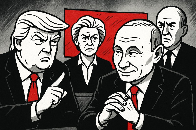 Putins Comeback, Trumps Deal und Europas diplomatischer Nervenzusammenbruch