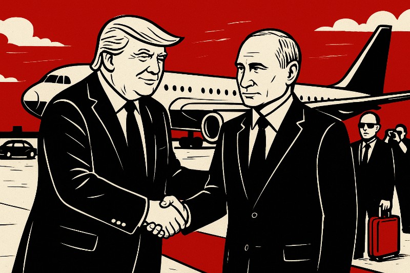 Rubel, Raketen und Rabattkarten – Wie Putin im Alaska-Gipfel zur Zapfsäulen-Legende wurde