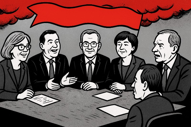 Koalitionskuscheln mit Jens Spahn – Wenn Schwarz-Rot zur Gruppentherapie wird