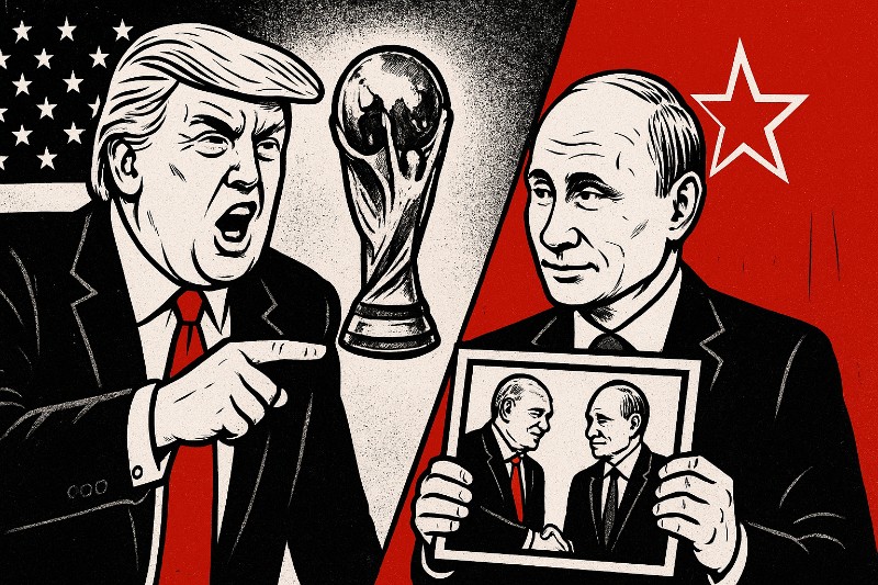 WM-Auslosung 2026: Wenn Trump die Bälle zieht (und Putin mitspielen will)