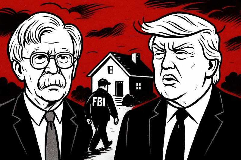 Razzia im Reich der Paranoia – Trump, Bolton und das FBI im Wohnzimmer