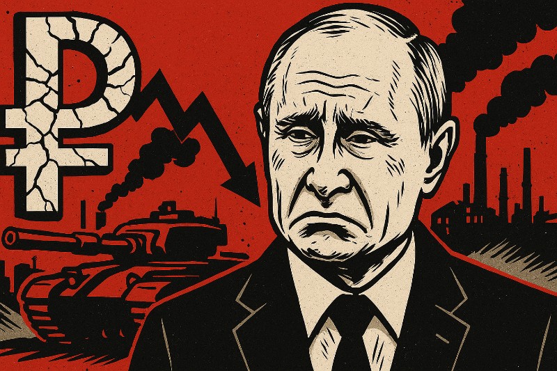 Rubel, Raketen und Realitätsverlust – Putins Finanzbasis wankt