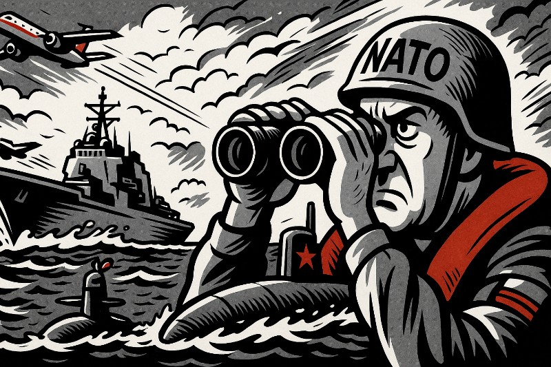 Kaltes Wasser, heiße Köpfe – NATO jagt russisches U-Boot im Nordmeer