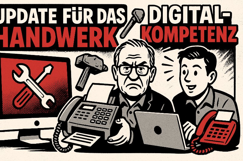 Handwerk 4.0 – zwischen Faxgerät und Fachkräftemangel