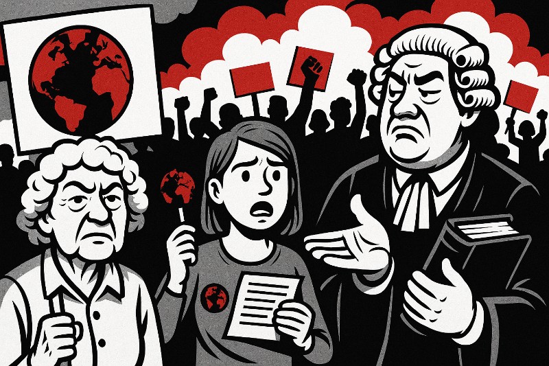 Klimaklagen – Jugend gegen Politik, Omas gegen die Apokalypse