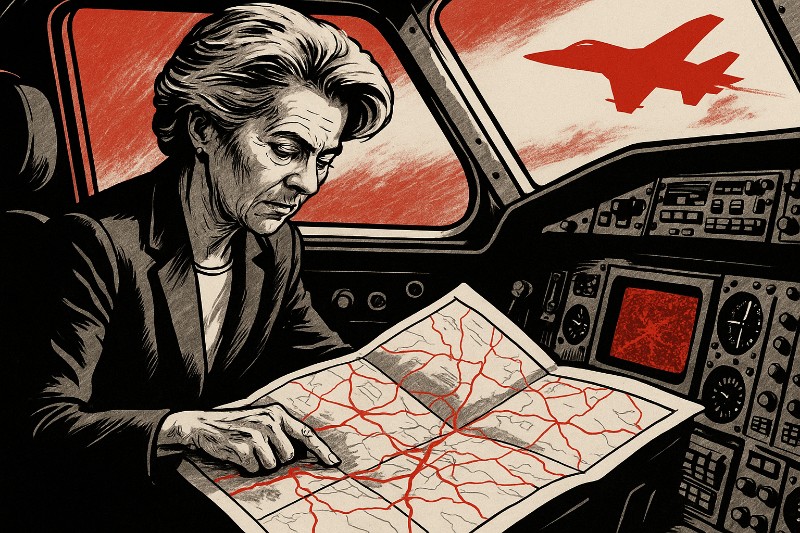 Von der Leyen auf Blindflug – Europas Papierkarte gegen Putins Störsender