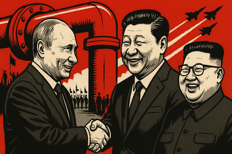 Gipfeltreffen der Autokraten – Wenn Putin, Xi und Kim die Welt als Pokerabend betrachten
