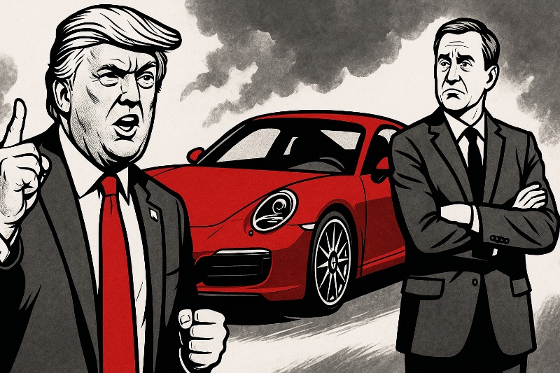 Porsche gegen Trump: Sportwagen im Zoll-Käfig