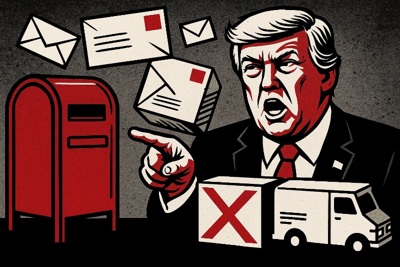 „Return to Sender“: Wenn Trump den Weltpostverein zum Sperrmüll degradiert