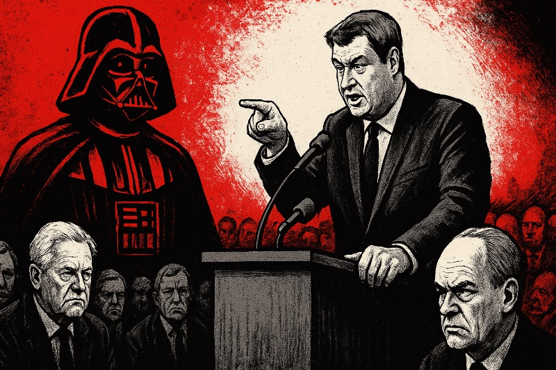 Gillamoos-Bierzeltpolitik: Zwischen Darth Vader und Demokratie-Drama