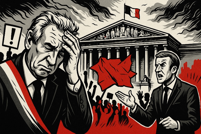 Frankreich im freien Fall: Wenn die Regierung schneller stürzt als ein Crêpe vom Teller