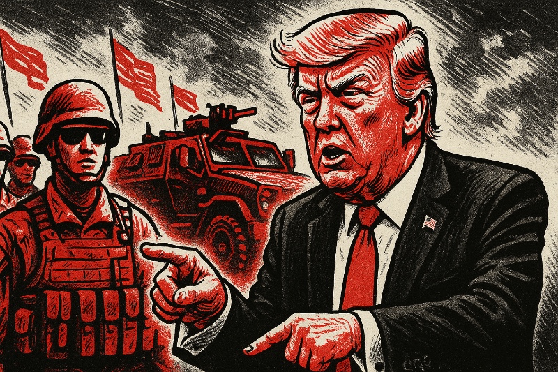 Trump auf Truppen-Tournee – Die Nationalgarde als Wahlkampf-Accessoire