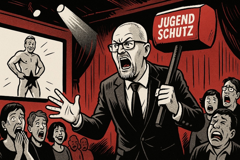 Penis-Origami in der Prime Time: Deutschland, dein Jugendschutz