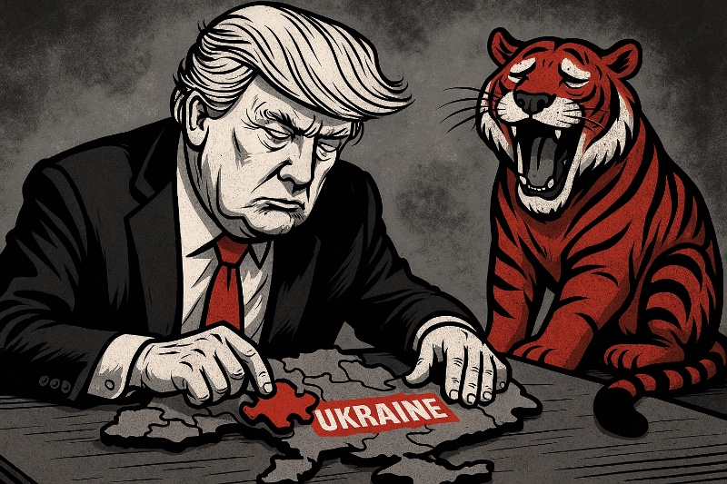 Trumps Ukraine-Kehrtwende: Von Monopoly-Deals zum „Tiger ohne Zähne“
