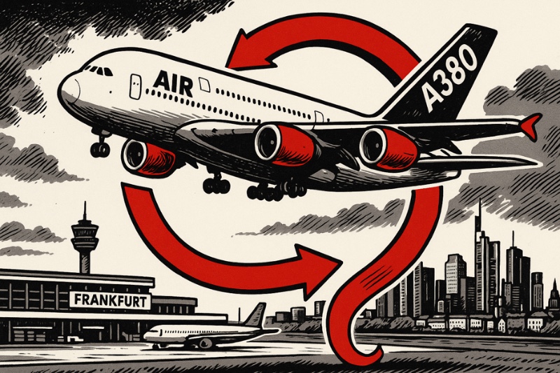 Wenn der A380 zum Bumerang wird: Frankfurt–Frankfurt mit Asien-Umweg