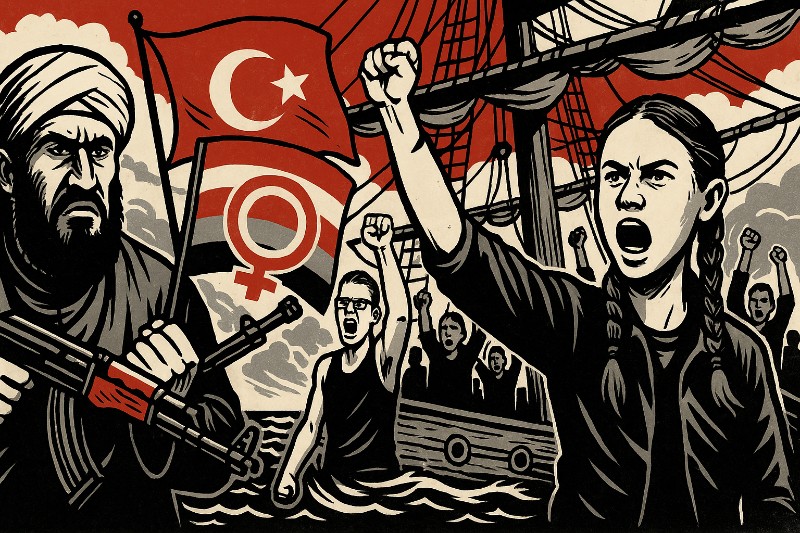 Das große Narrenschiff: Islamisten und Queer-Aktivisten segeln ins Chaos