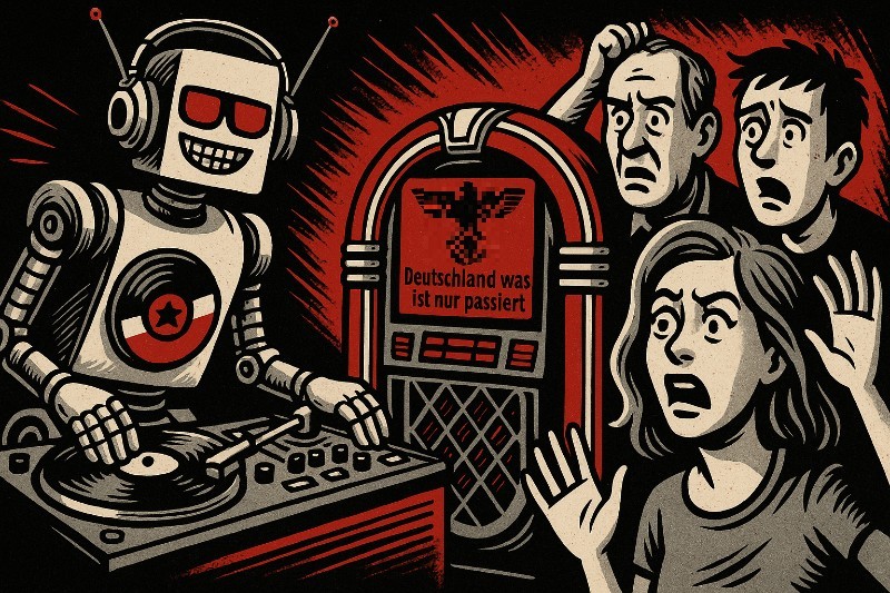 Rechts-Schlager aus der KI-Fabrik – wenn Algorithmen zum Stammtisch-DJ werden