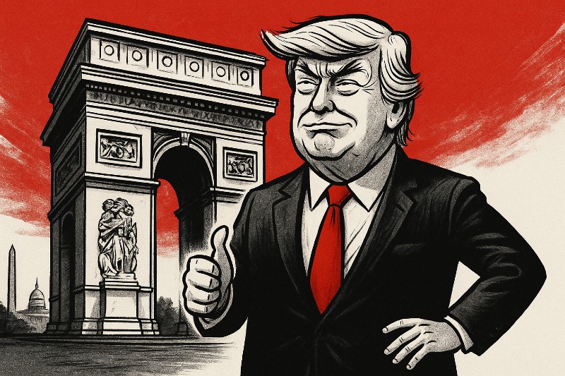 Arc de Trump – Wenn Selbstverliebtheit Denkmalschutz bekommt