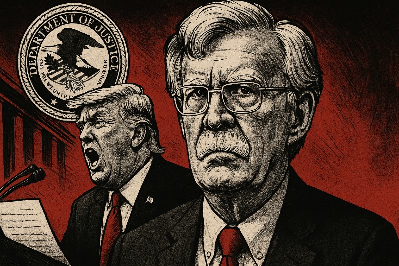 Der Schnurrbart schlägt zurück – John Bolton, Trump und das Justiz-Bingo der Racheengel