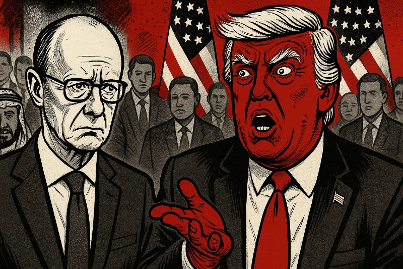 Wer zum Teufel ist dieser Typ?“ – Wenn das Internet einen Kanzler erfindet, den selbst Trump nicht kennt