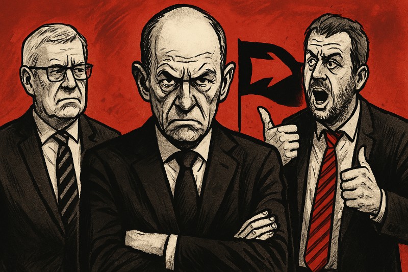Schwarz, Blau und ziemlich ratlos – Die CDU im Tanz mit dem rechten Phantom