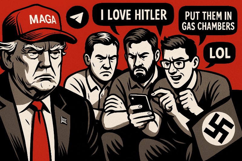 Make Telegram Great Again – Wenn Amerikas junge Rechte das Rad der Geschichte zurück ins Dritte Reich dreht