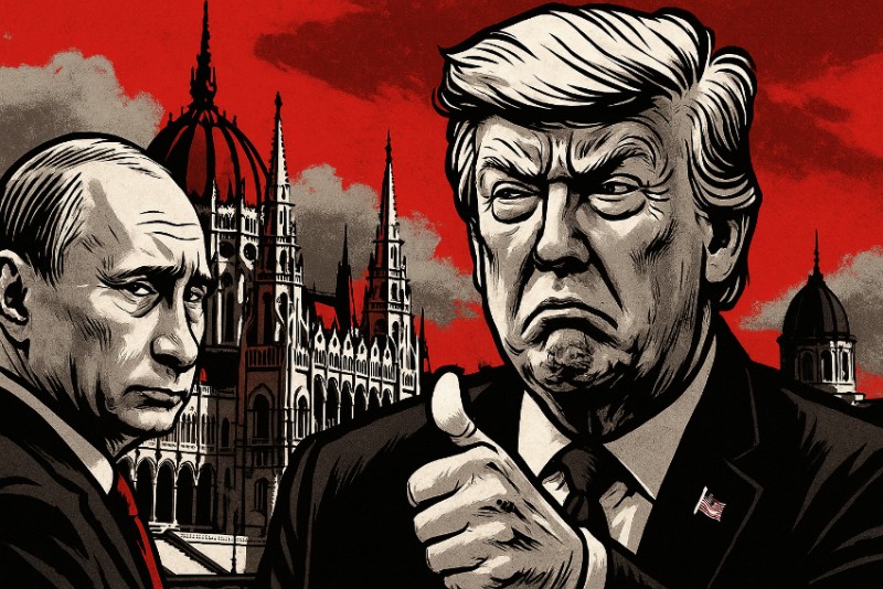 Der Mann, der den Frieden absagte – Donald Trump, Putin und das diplomatische Kasperletheater von Budapest