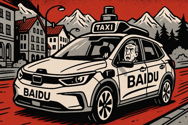 Wenn der Algorithmus hupt – Die Schweiz, Baidu und die selbstfahrende Zukunft mit chinesischem Navi