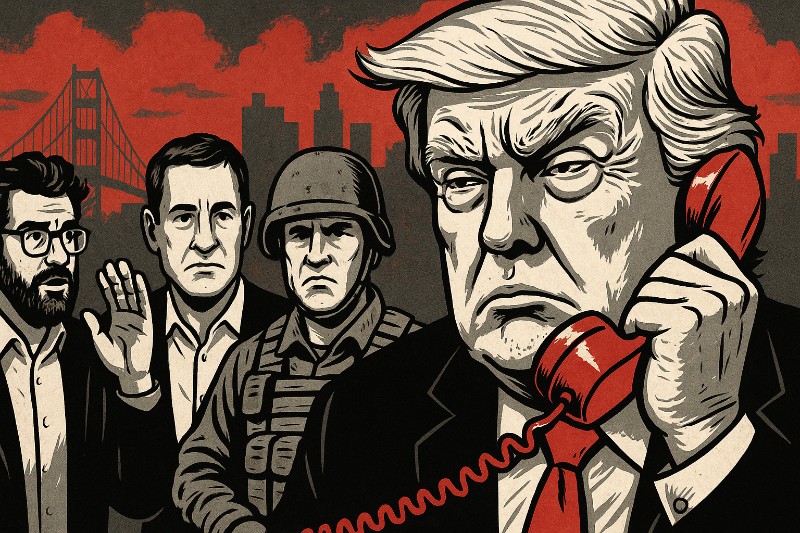 Trump, der Feldherr von Truth Social – Wie San Francisco per Anruf gerettet wurde