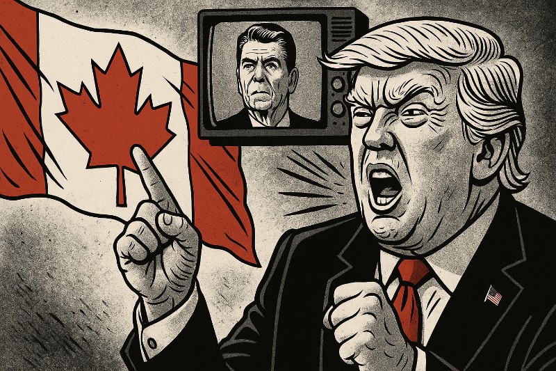 Der große Zoll-Zoff – Trump, Kanada und der heilige Geist Ronald Reagans