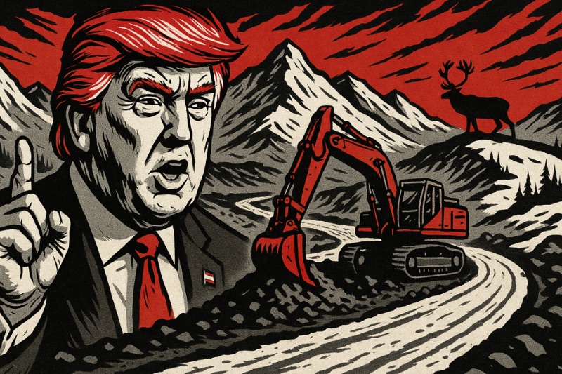 Mine, Baby, Mine – Donald Trump, die Bagger von Alaska und der amerikanische Traum vom Loch in der Landschaft