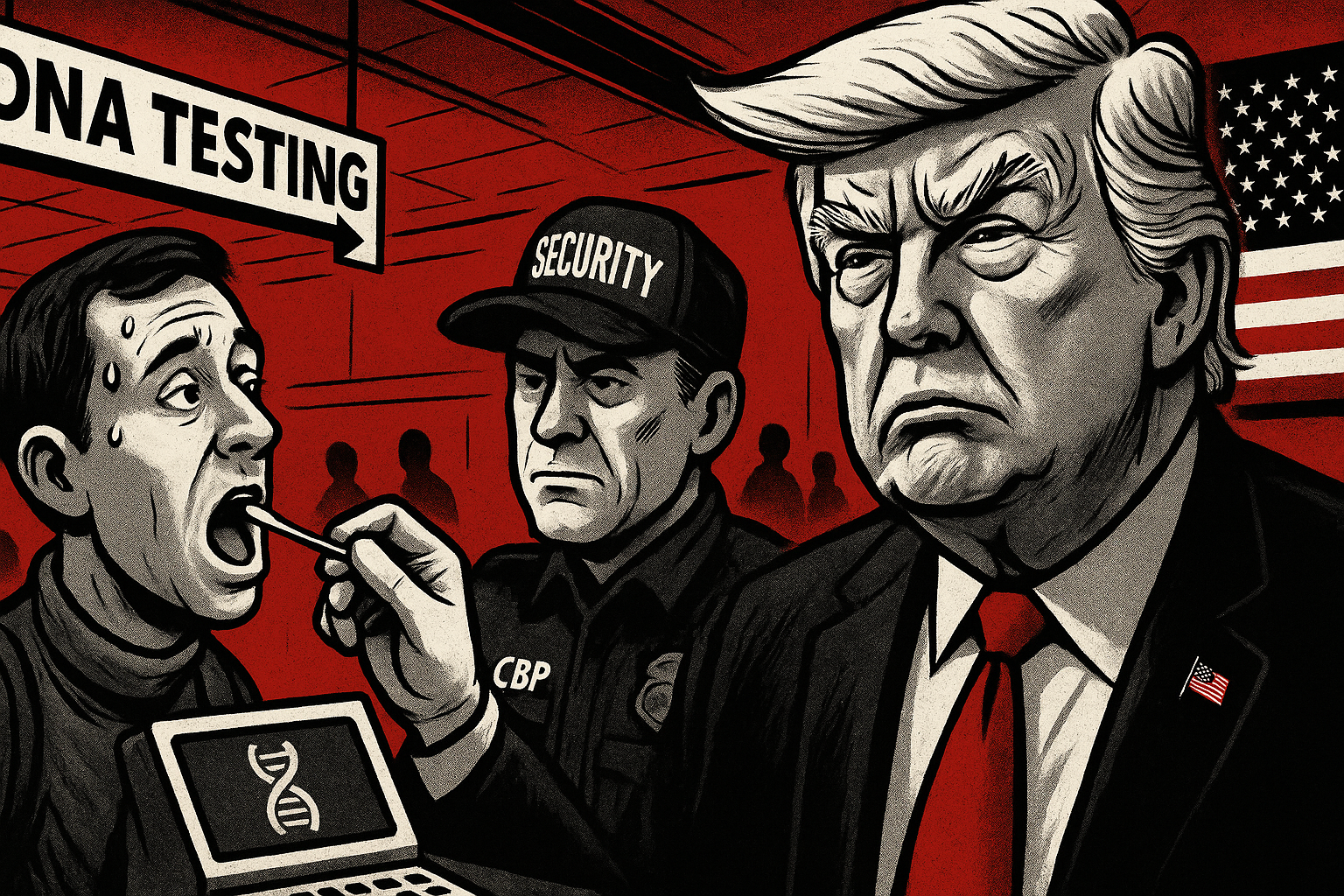 DNA under God – Wie Donald Trump Weihnachten zur Genprobe machte