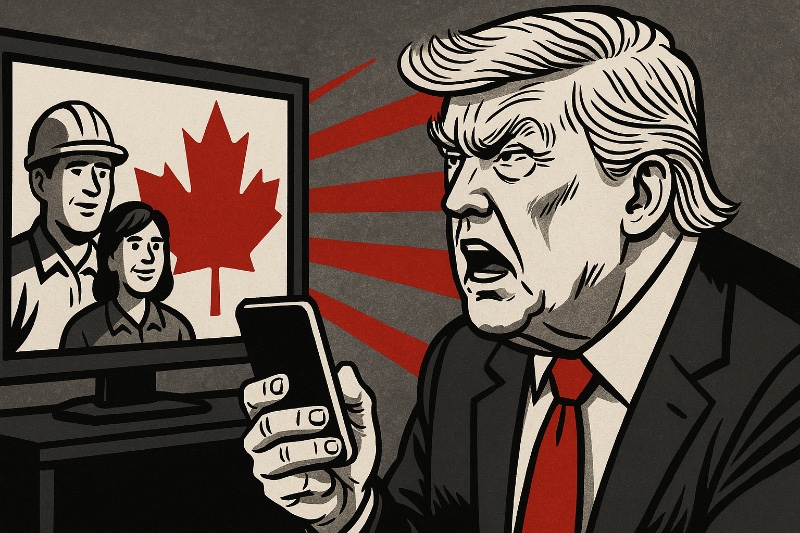 Der Spot, der den Zoll erfand – Wie ein Werbefilm Nordamerika in diplomatische Hitzewallung versetzte