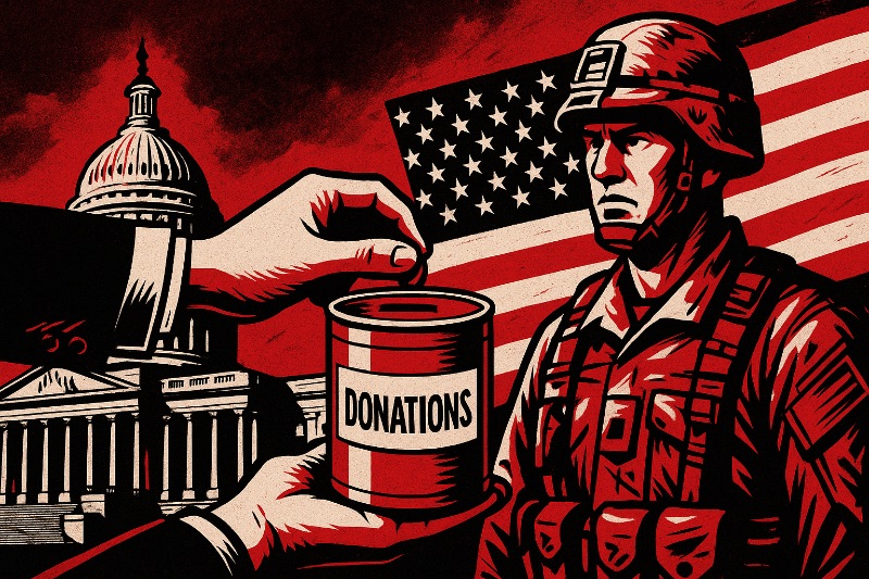 Stars, Stripes und Spendenquittung – Wie das Pentagon jetzt Crowdfunding betreibt