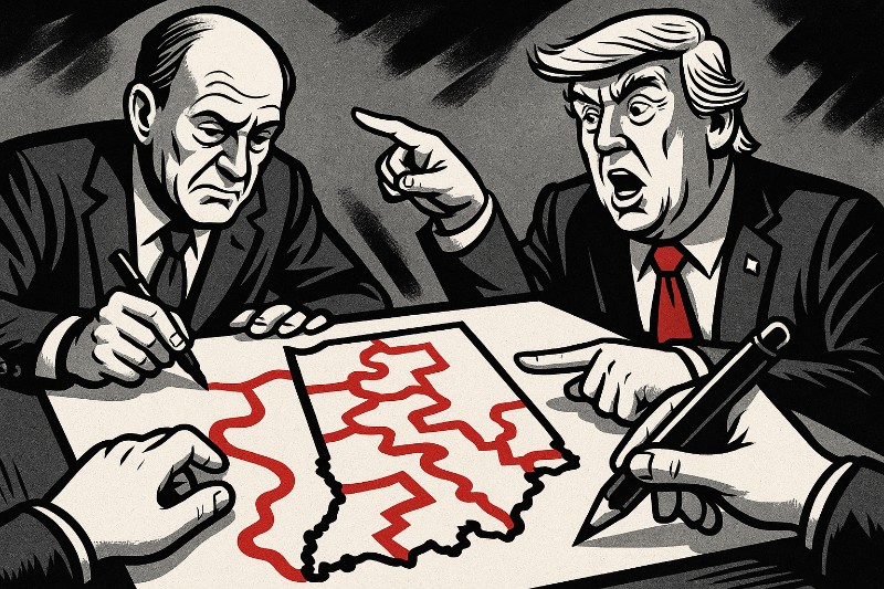 Demokratie mit Lineal – Indiana malt sich die Welt, wie sie ihr gefällt